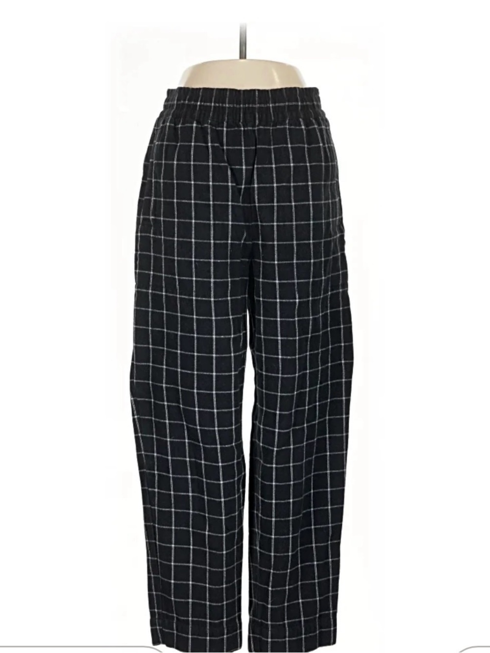 Women’s Black Madewell Elastic-Waist Pants
